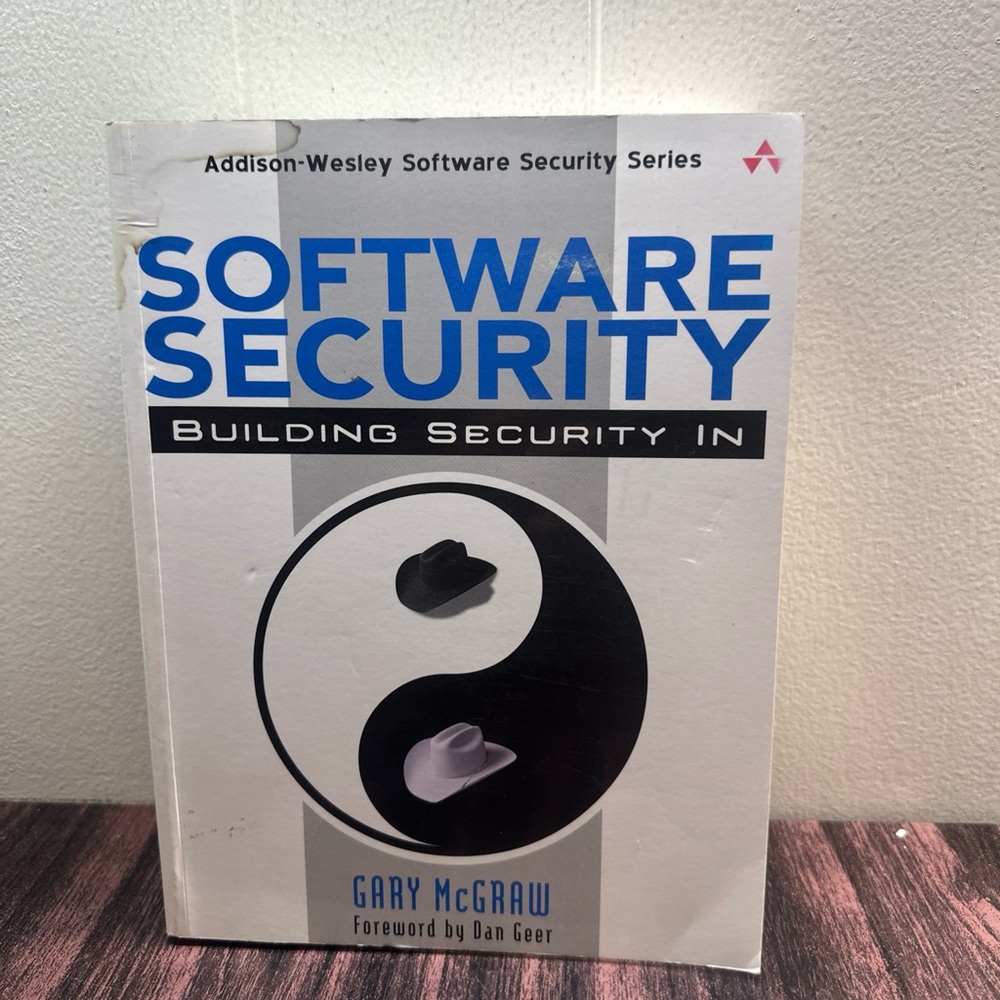 Software Security Book by Gary McGraw